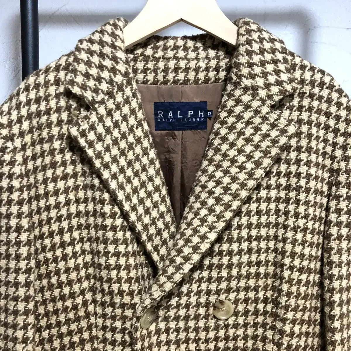 폴로 코트 Ralph Lauren double-breasted coat