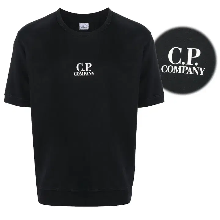 [CP COMPANY]Printed short sleeve 14CMSS183A 002246G 999