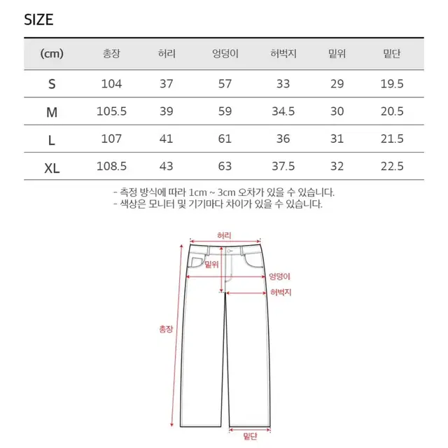 [XL] 토피 가먼트다잉 데님 팬츠 카키 새상품