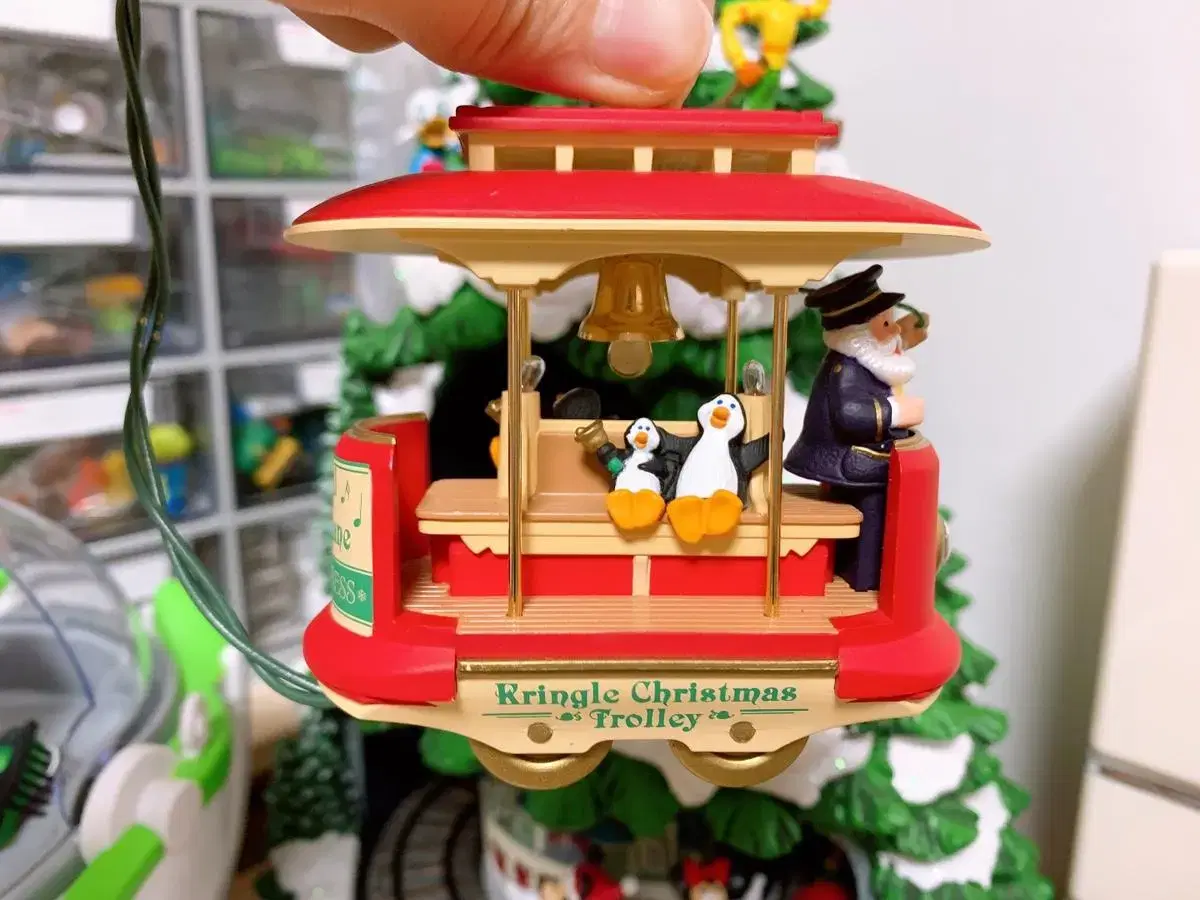 Hallmark Ornaments Penguin Train