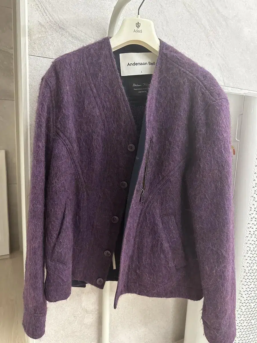 Anderson Belle Nomad Shaggy alpaca jacket size M