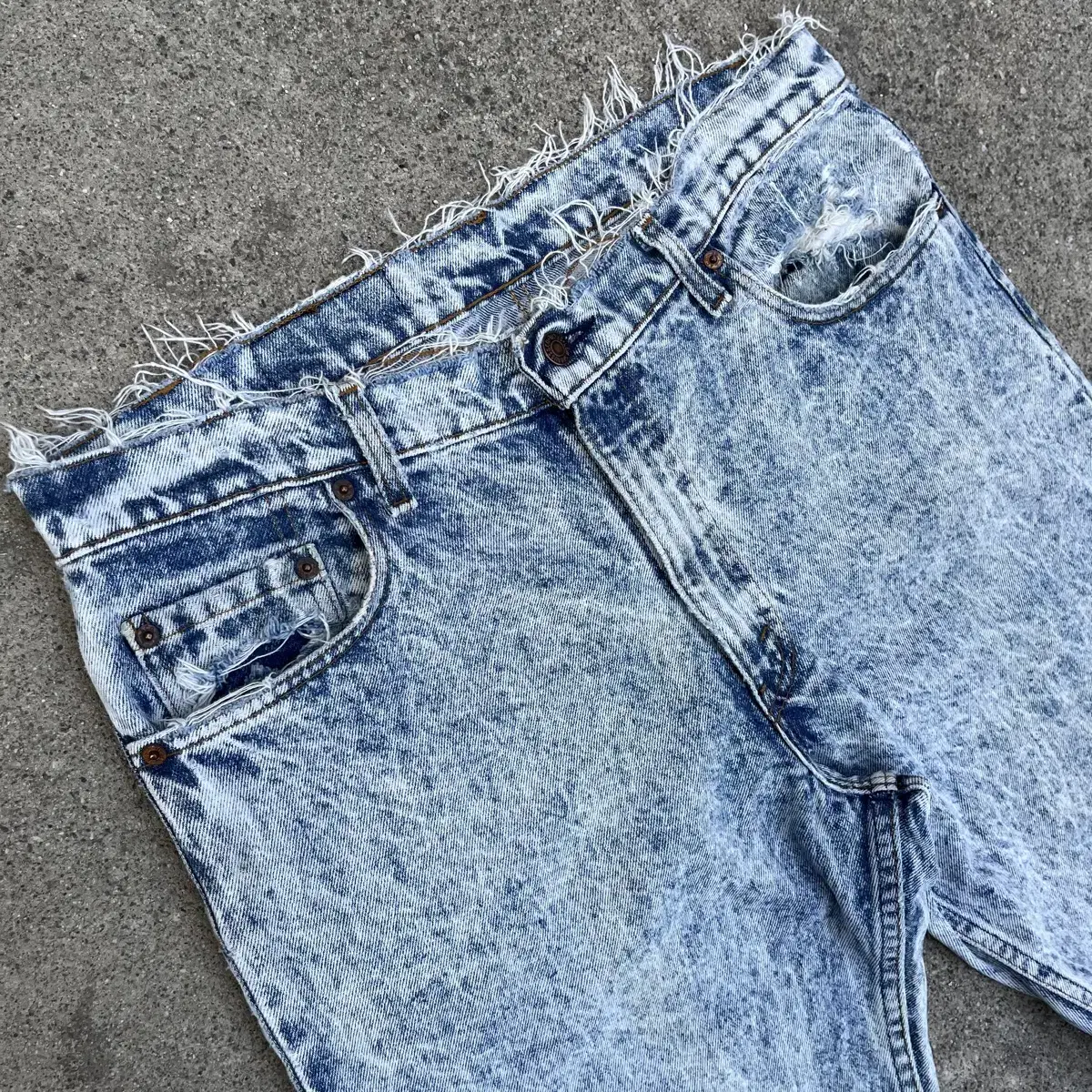 90s Levis506 애시드 워싱진 (36)