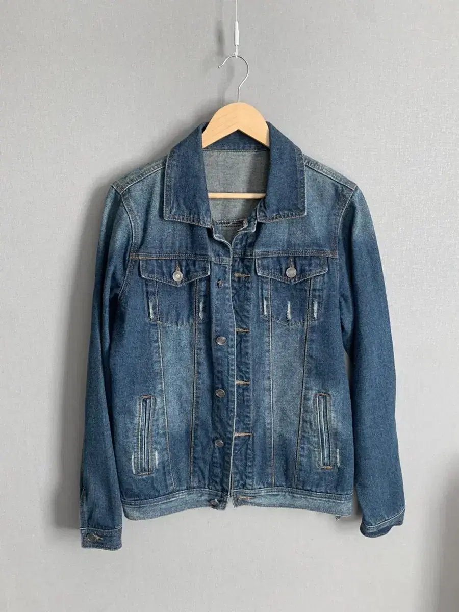 [M] VTG Washing Denim Jacket