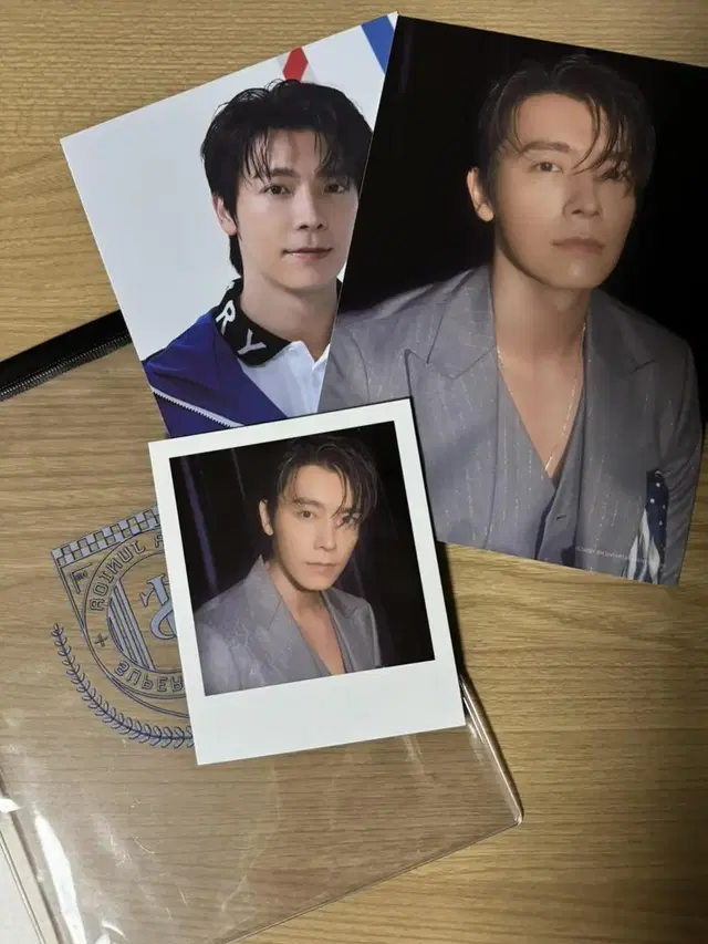 슈퍼주니어 은혁 동해 시그 포토카드