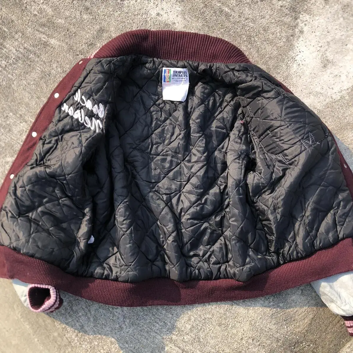 [L] USA Trophy Jacket 빈티지 바시티 자켓