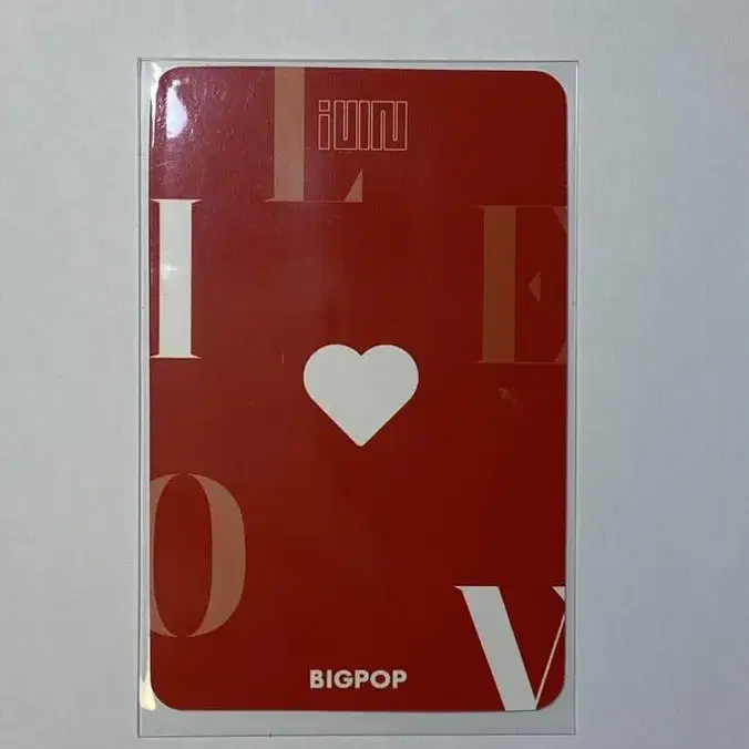 슈화 I LOVE BIGBOP(빅팝) 럭드