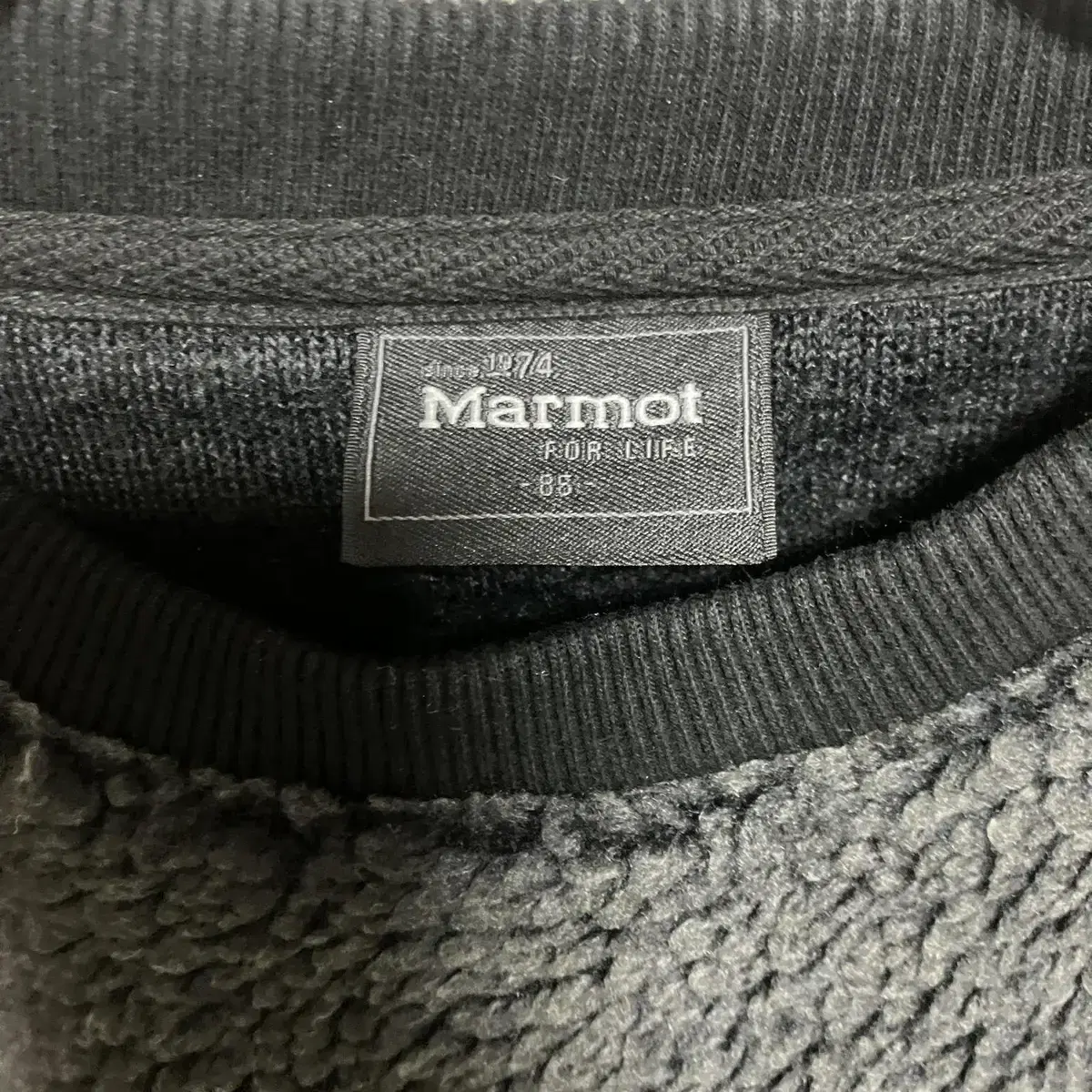 Marmot 후리스 맨투맨 XS (A14-1)