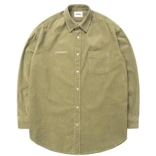 코듀로이 오버사이즈 셔츠 (khaki) 정상가 89,000원 M사이즈