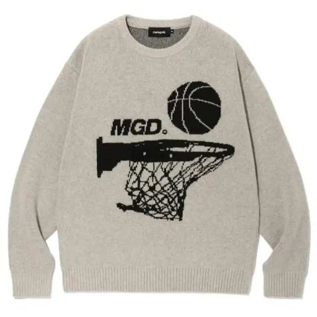 마하그리드 농구 니트 베이지 M (basket knit)