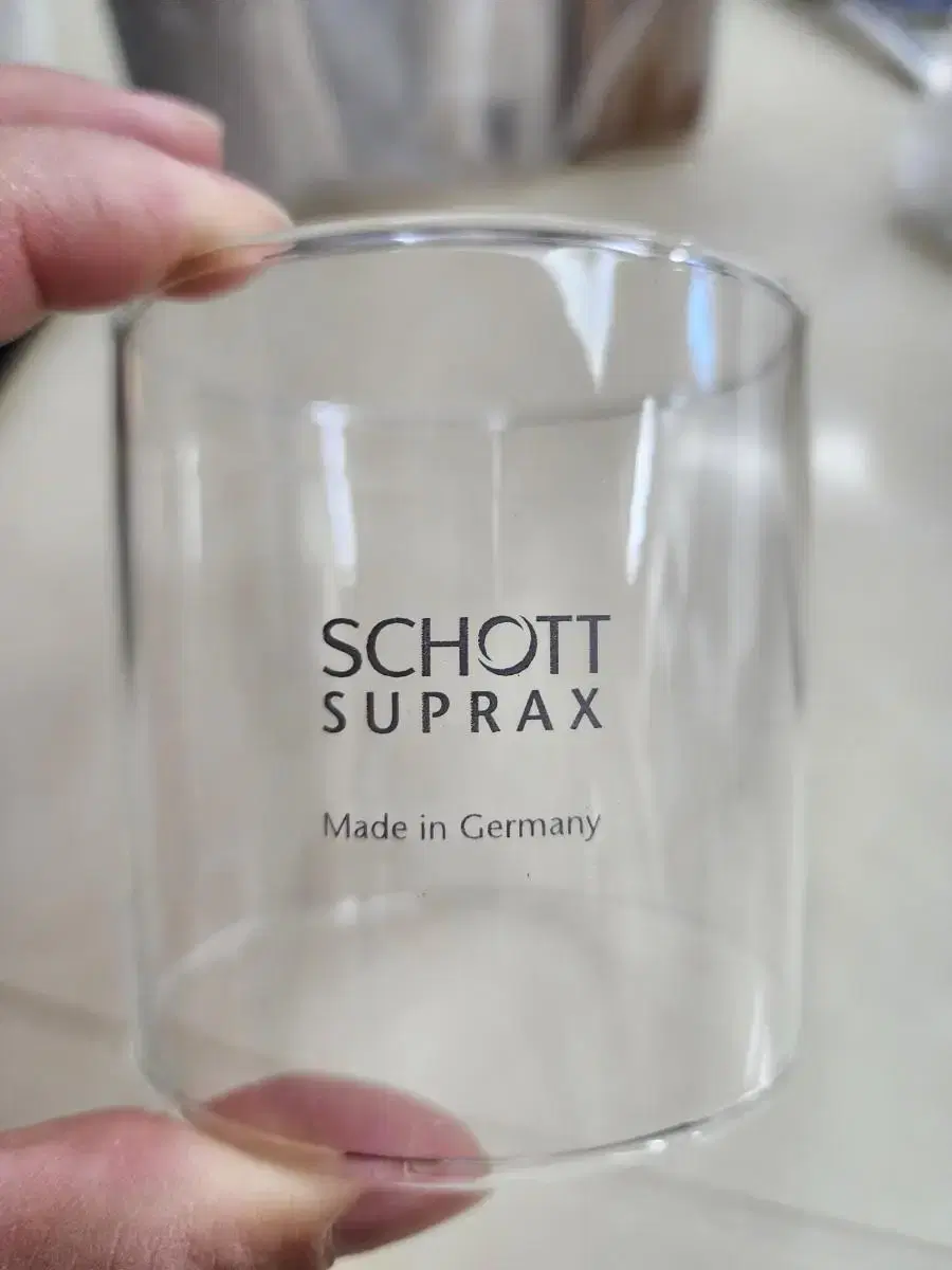 랜턴 글라스 schott suprax