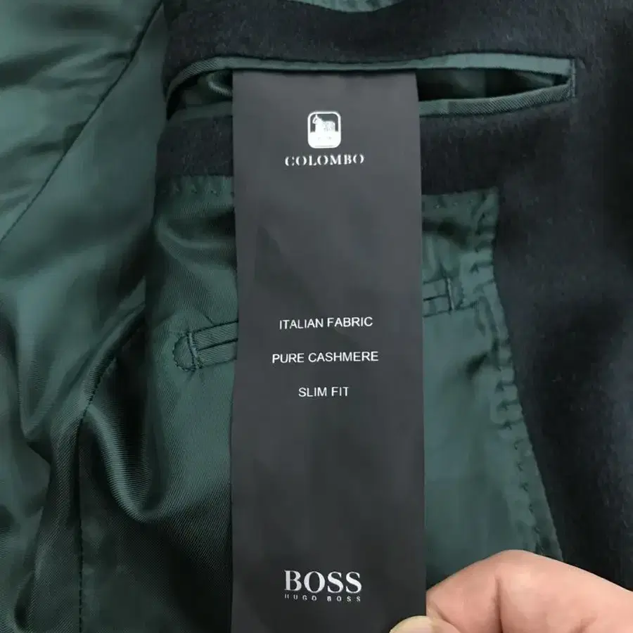 HUGO BOSS 휴고 보스 콜롬보 캐시미어100 포멀 코트