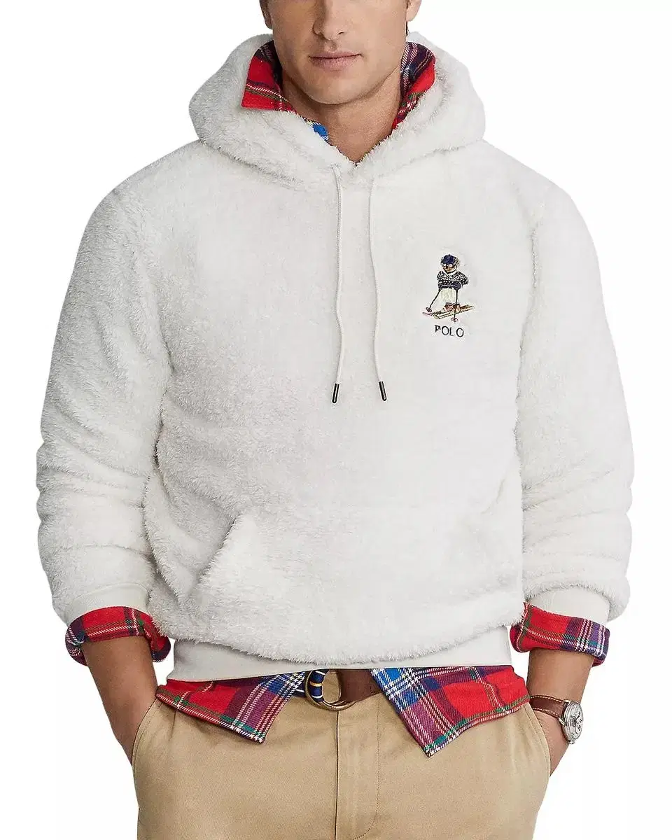 Polo Ralph Lauren Ski Bear Pleated Hoodie