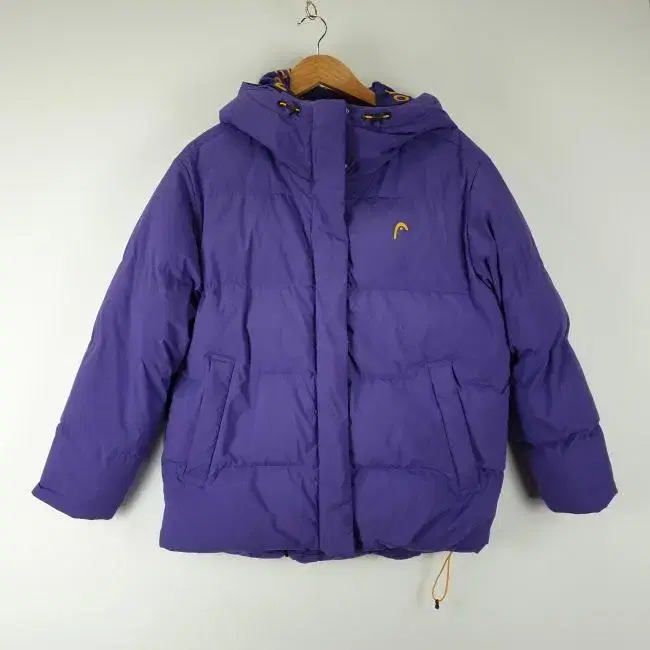 R9209 HEAD W90 Purple Hooded Padded Jumper Poly/Durk