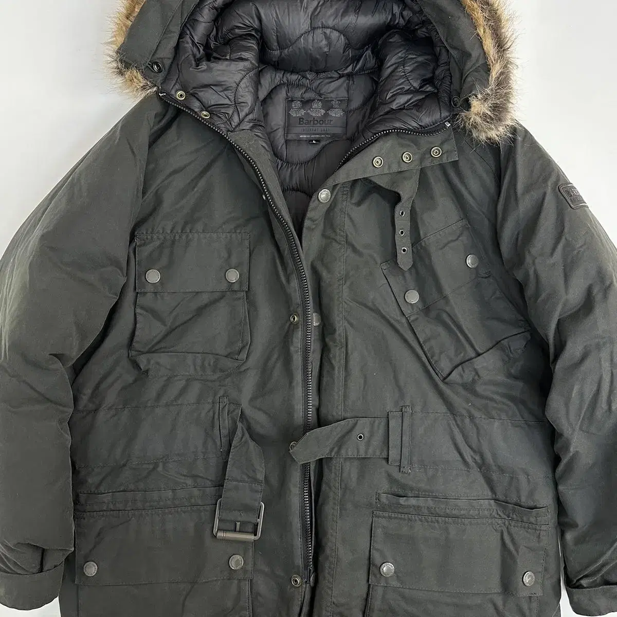 Barbour Ergo Waxed Parka