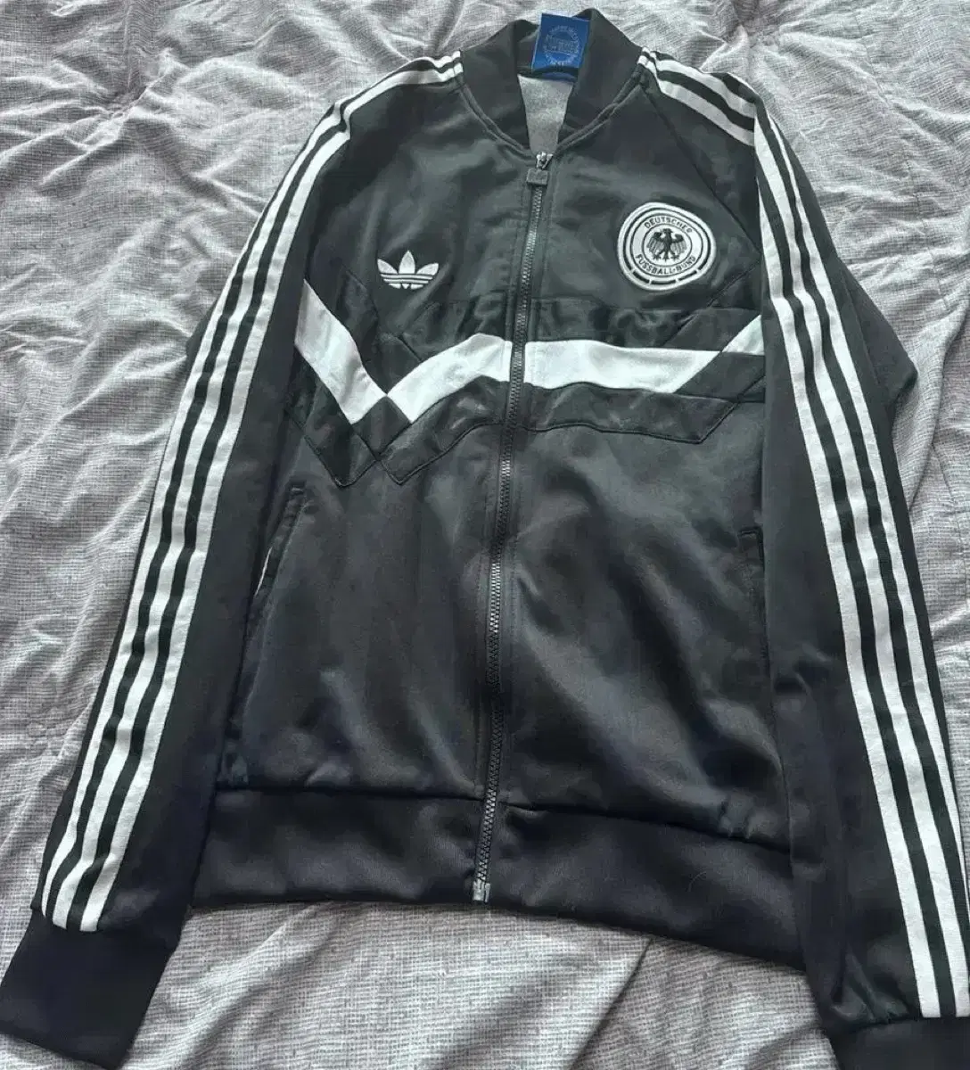 110) adidas Soccer Black Tracktop