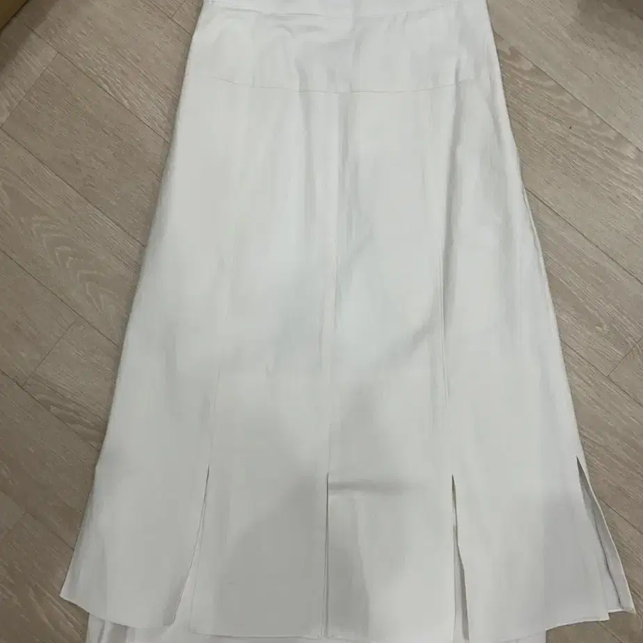 유노이아 layer cotton skirt 화이트 s