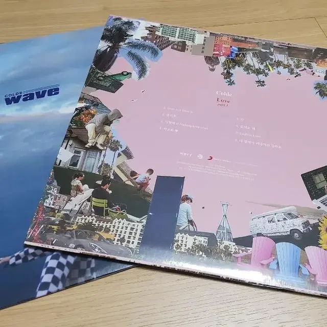 colde 콜드 lp 미개봉 Love part 1&Wave (택포)