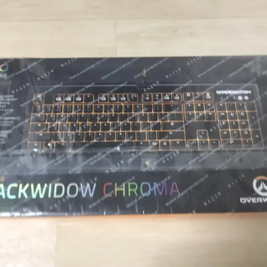 razer blackwidow chroma 오버워치 (한글없음)