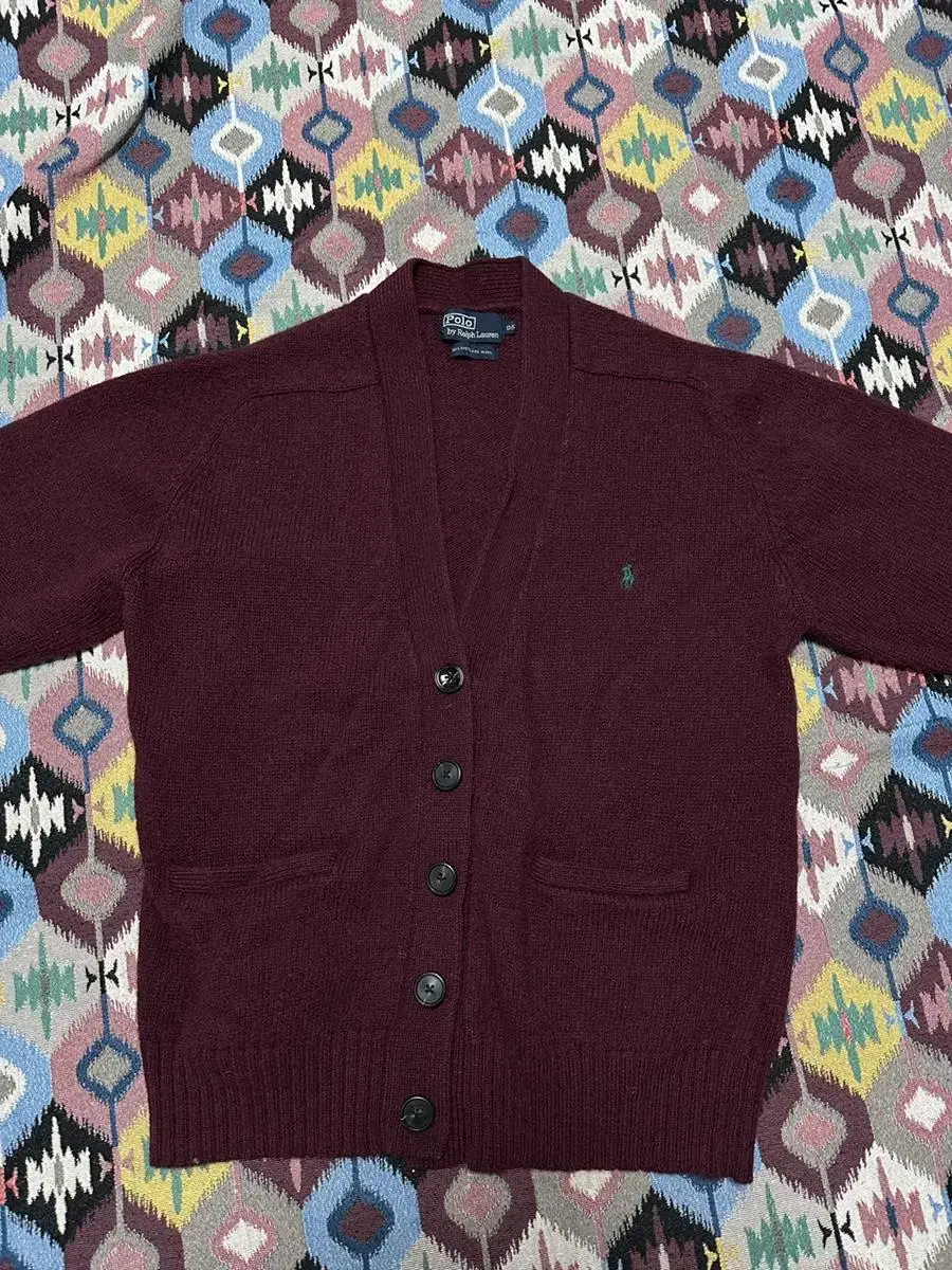 Polo/90s production/Shetland wool (UK) cardigan 95