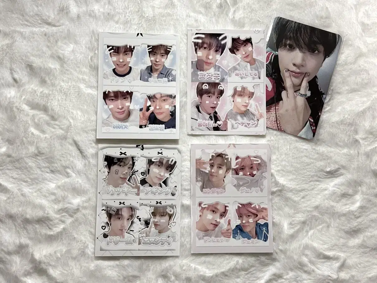 (Ignore price) [3+1] nct doyoung jaehyun haechan 00z purikura unofficial goods