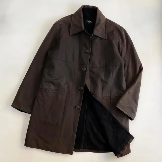 [95-100] OLD A.P.C 왁스드 코트