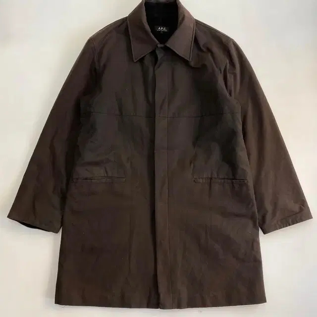 [95-100] OLD A.P.C 왁스드 코트