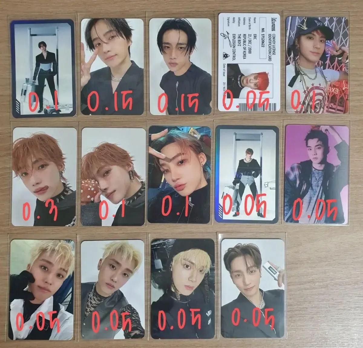 The Boyz Photocard