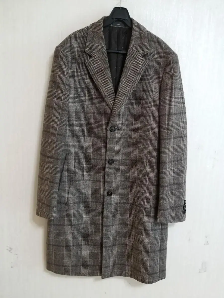 Men's Andy's wool and cashmere long coat (new condition.100)