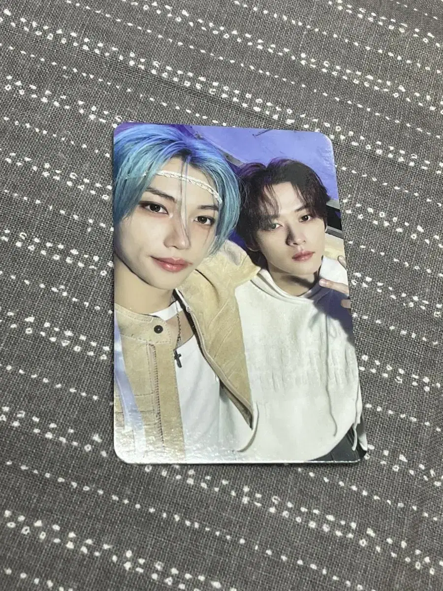 [SKZ] Rockstar Nyangnanratcha Photocard (Lee Know & Felix)