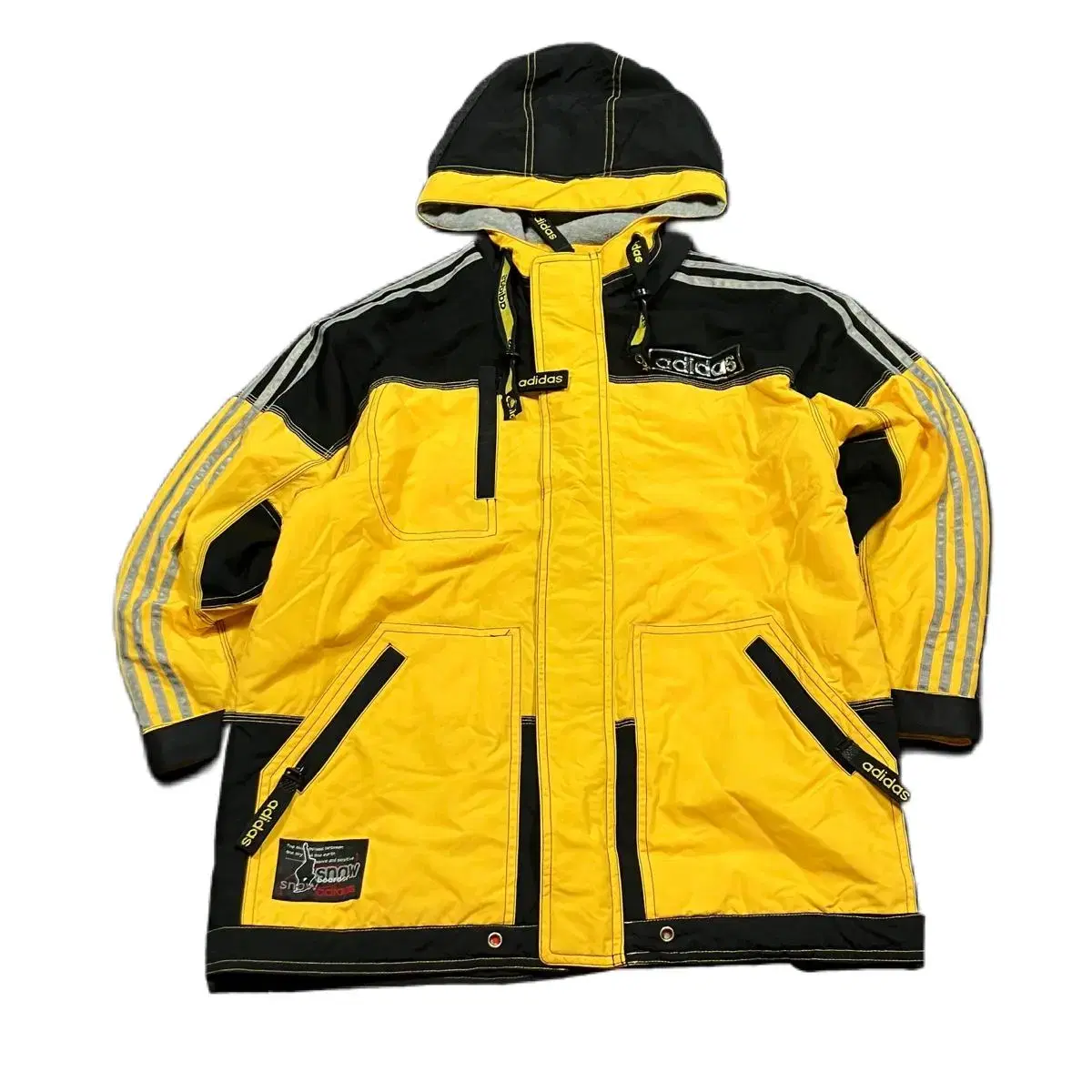 adidas Yel Black Ski Jumper L