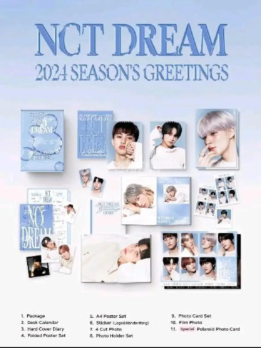 2024 nct dream season's greetings seasons greetings chenle Buncheol