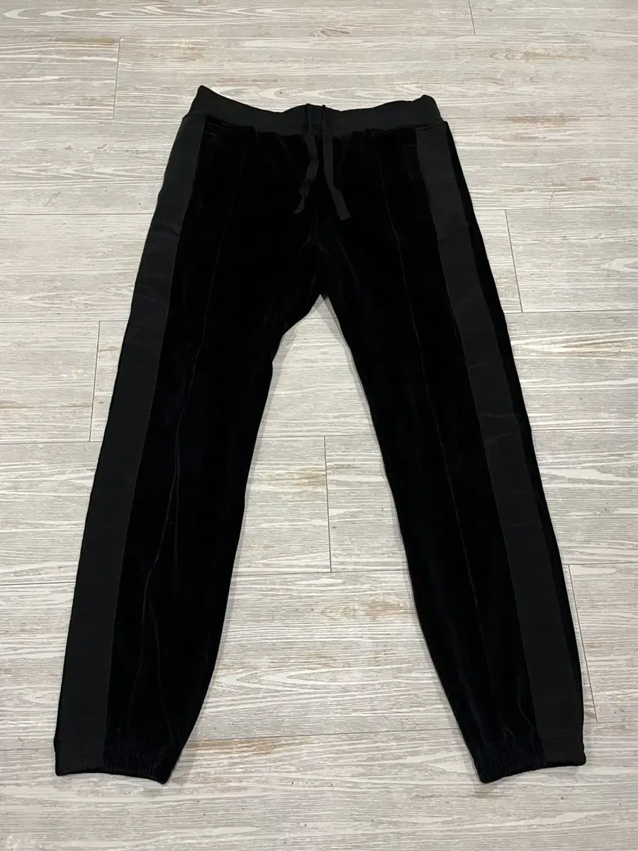 [XXS] Heider Ackermann FW15 Black Velvet Sideline Sweatpants