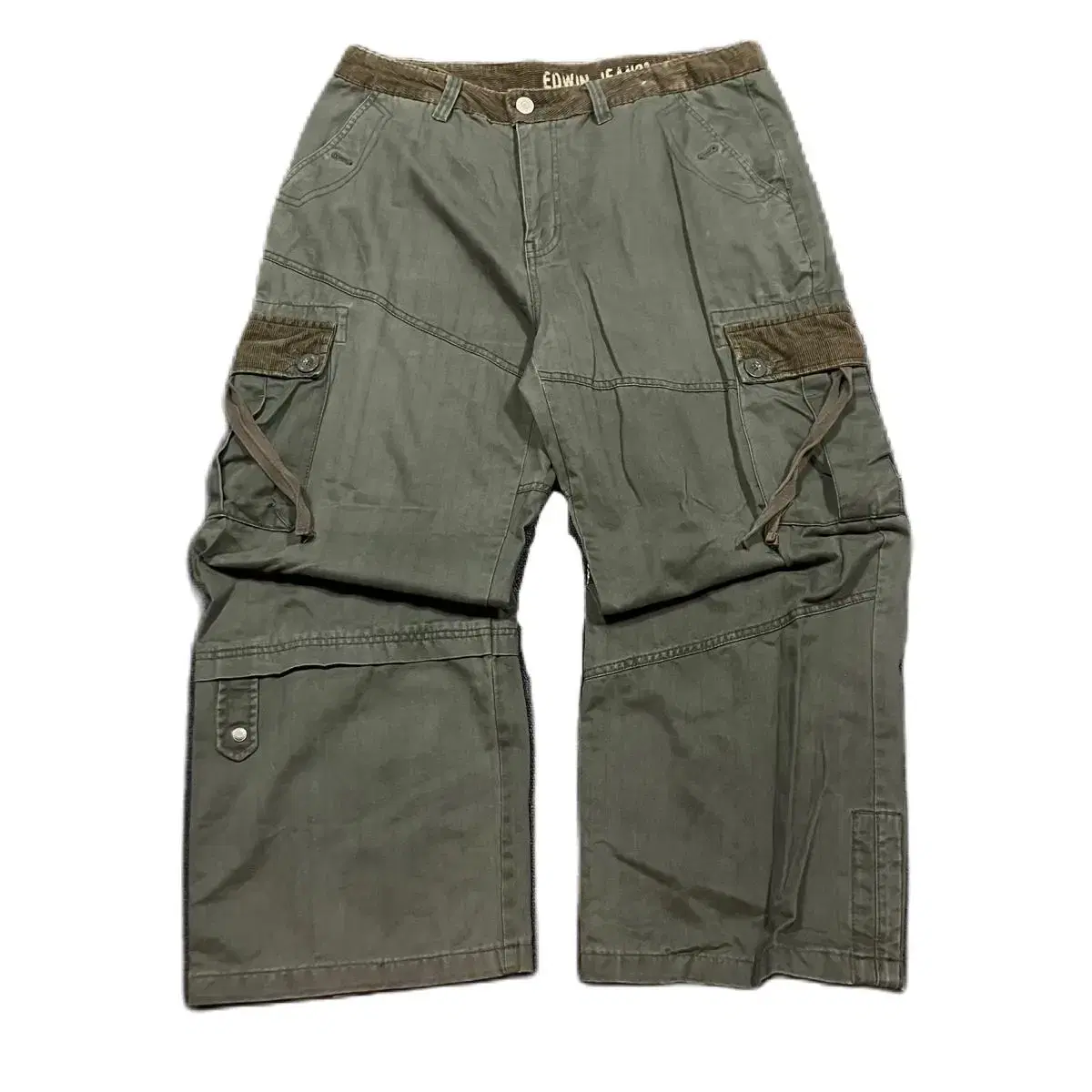 Edwin Khaki Golden Cargo Pants 36