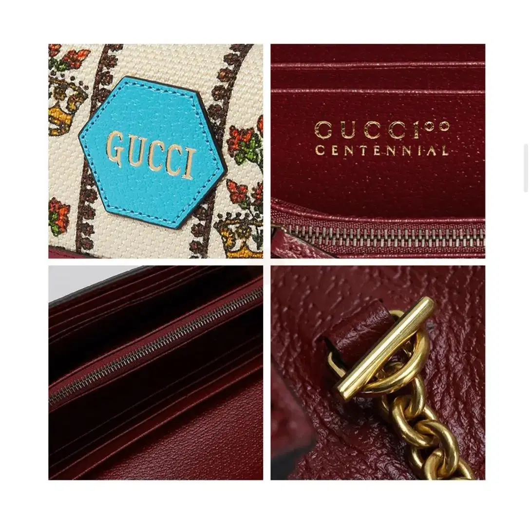 구찌 체인 월렛 Gucci 100 chain wallet 676305