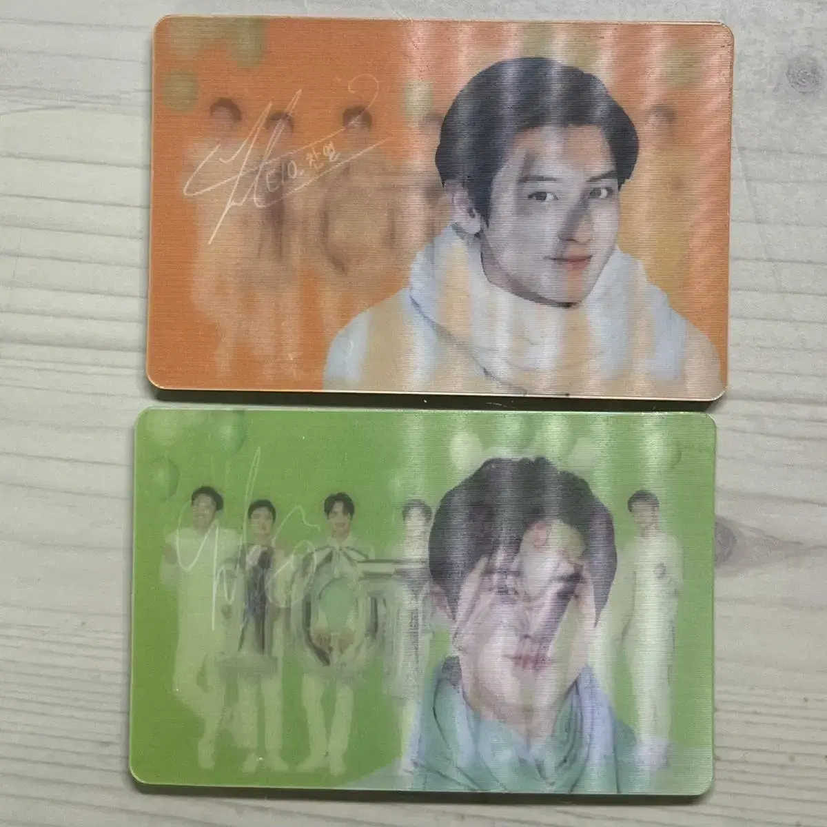 Nature Public lenticular exo suho chanyeol kim junmyeon Park Chanyeol