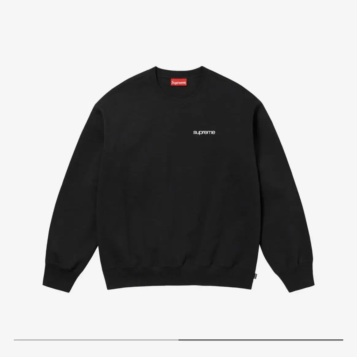 (새상품) 슈프림 23fw NYC 크루넥 블랙 XXL (2xl)