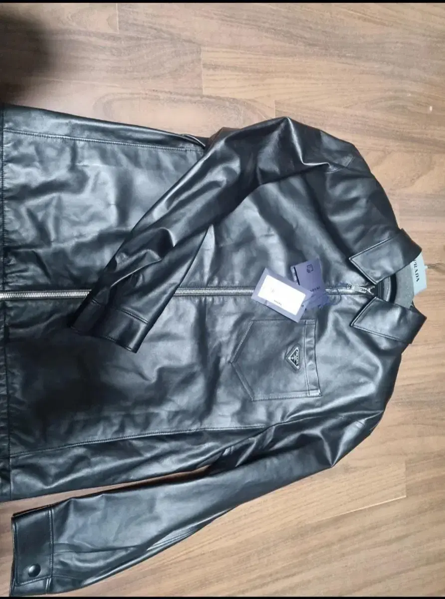 Prada leather jacket