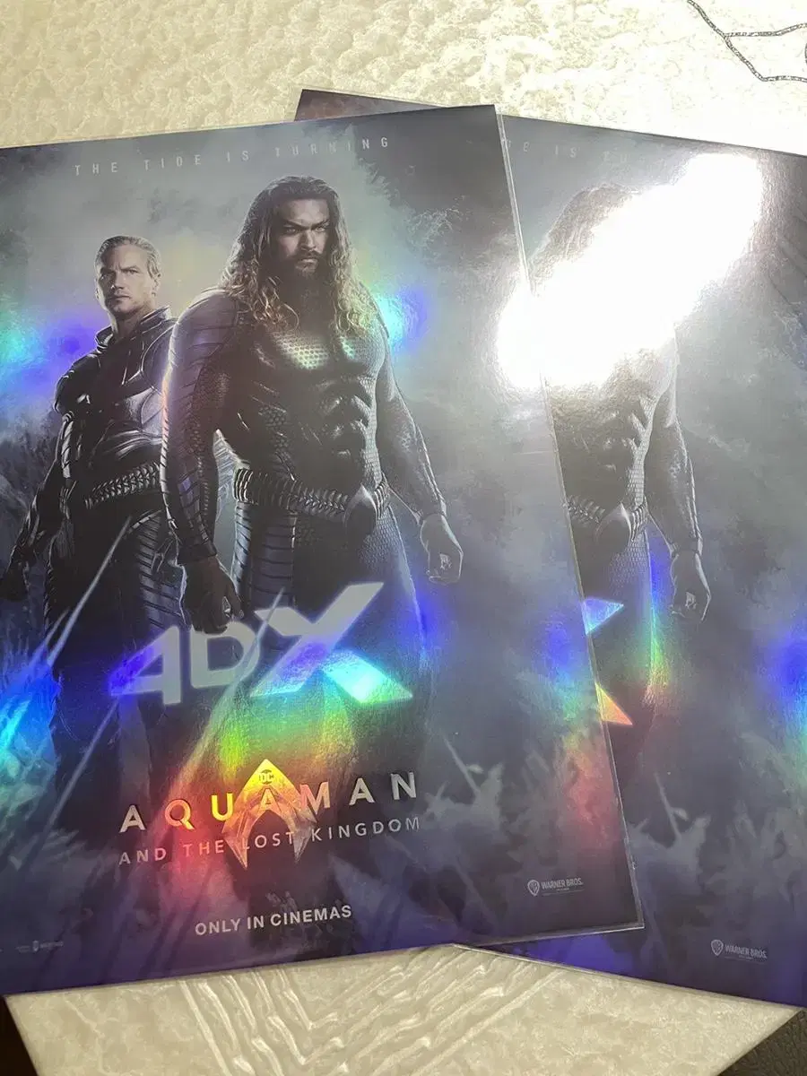 Aquaman 4DX poster (2 available)