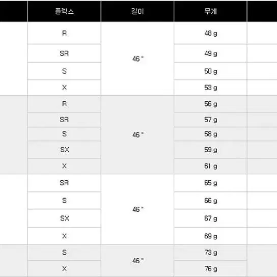 정품 UST 마미야 아타스 ATTAS 13 KING 샤프트  브리지스톤