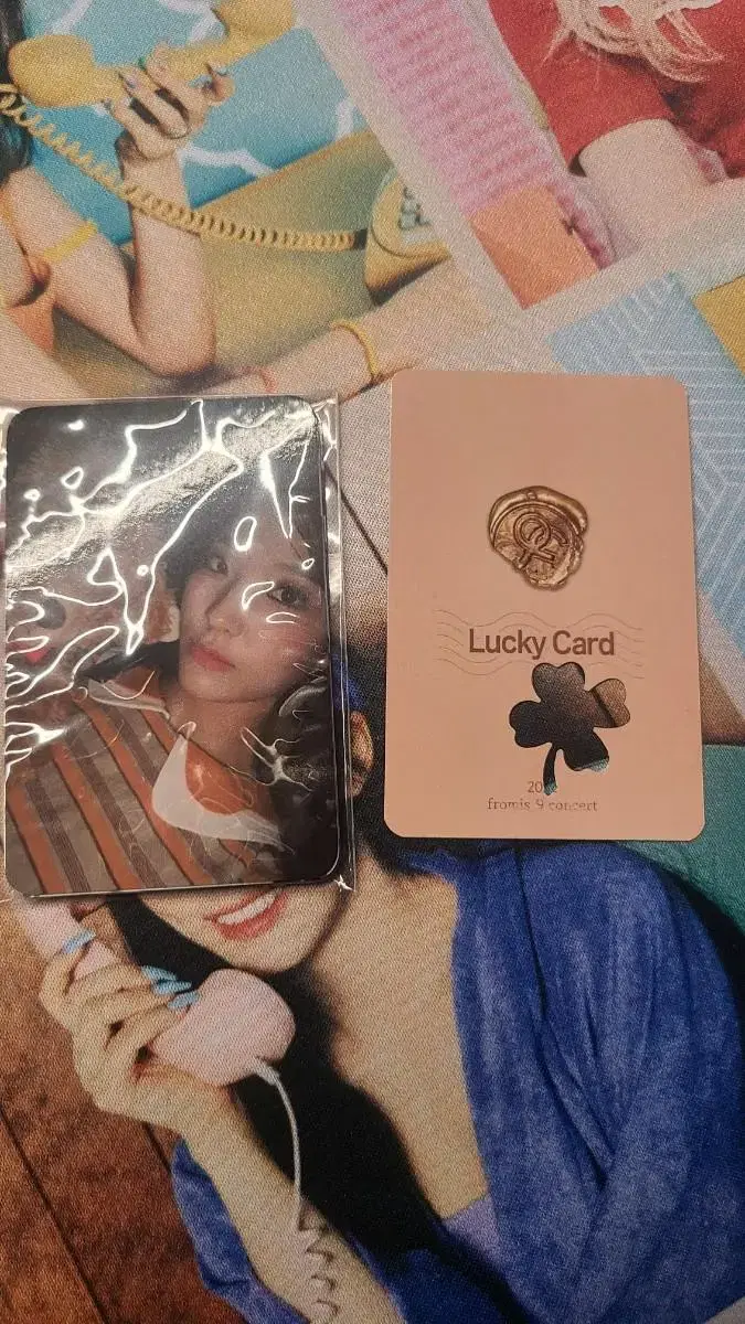 Fromis 9 Concert Lucky Card photocard Set