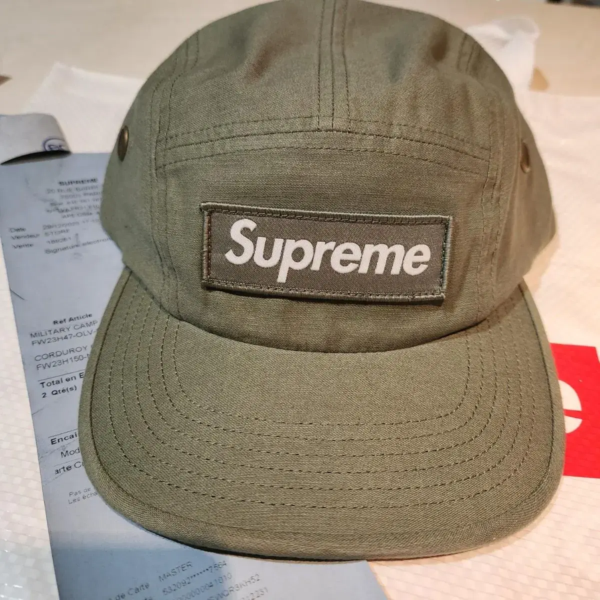 Supreme Military Camp Cap (Khaki)