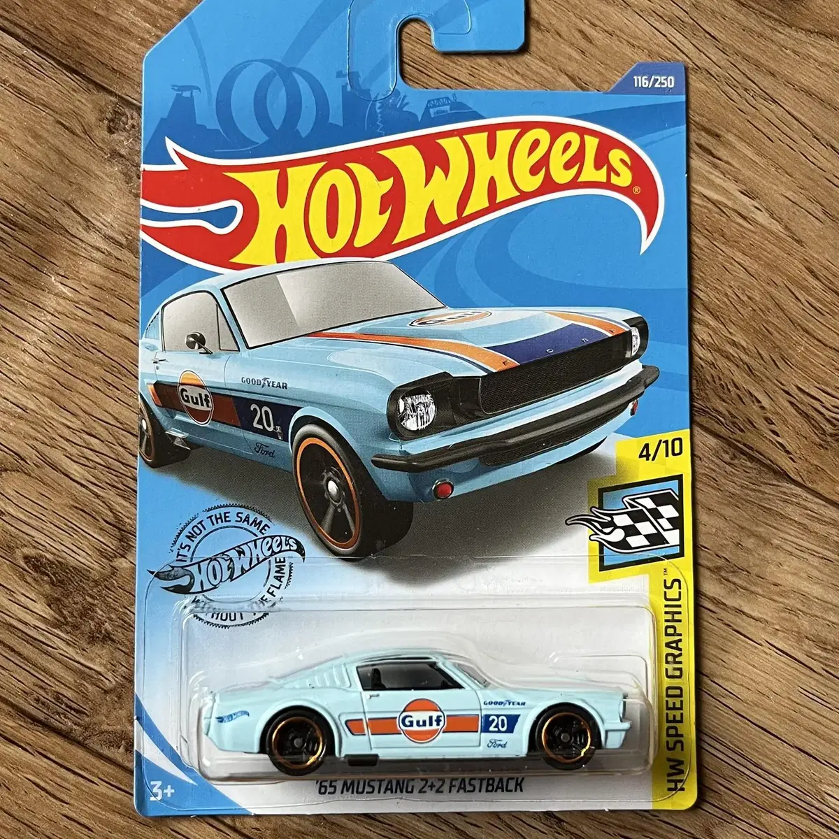 Hot Wheels 65 Mustang 2+2 Fastback MUSTANG FASTBACK Gulf