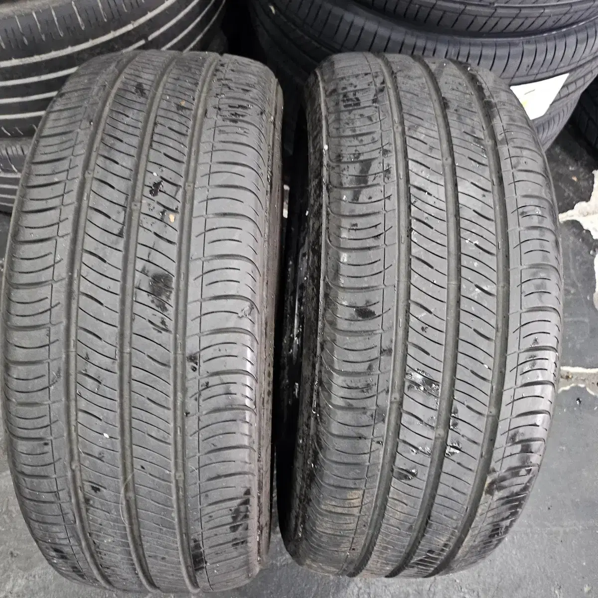 205/55R16 중고타이어 2개 금호타이어TA31