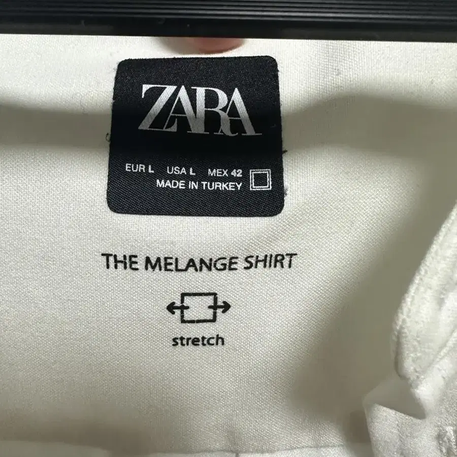 ZARA 자라 화이트 셔츠 L