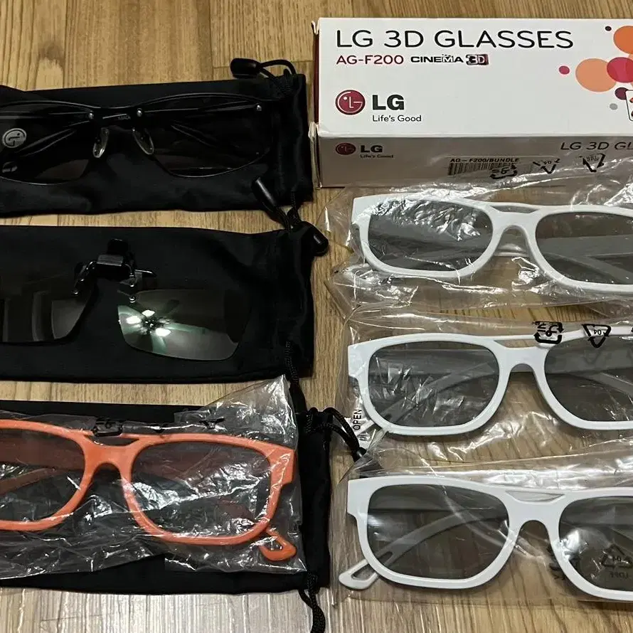 LG 3D 안경 6p 일괄