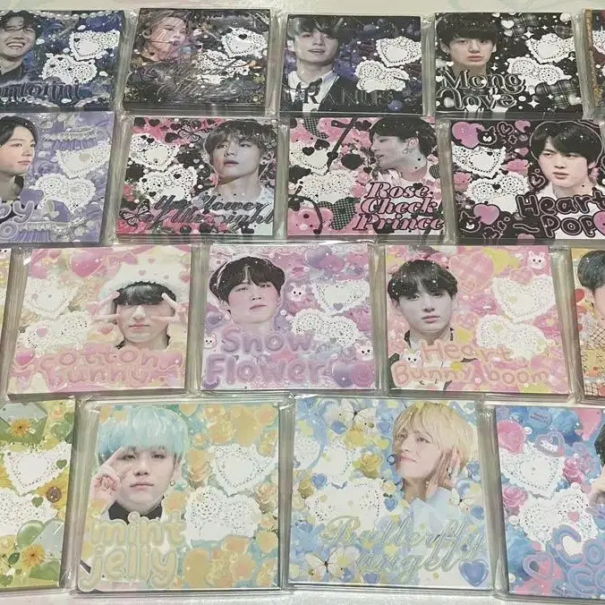 방탄굿즈 스위트피 떡메모지 판매 비공굿 랜박 bts goods sell