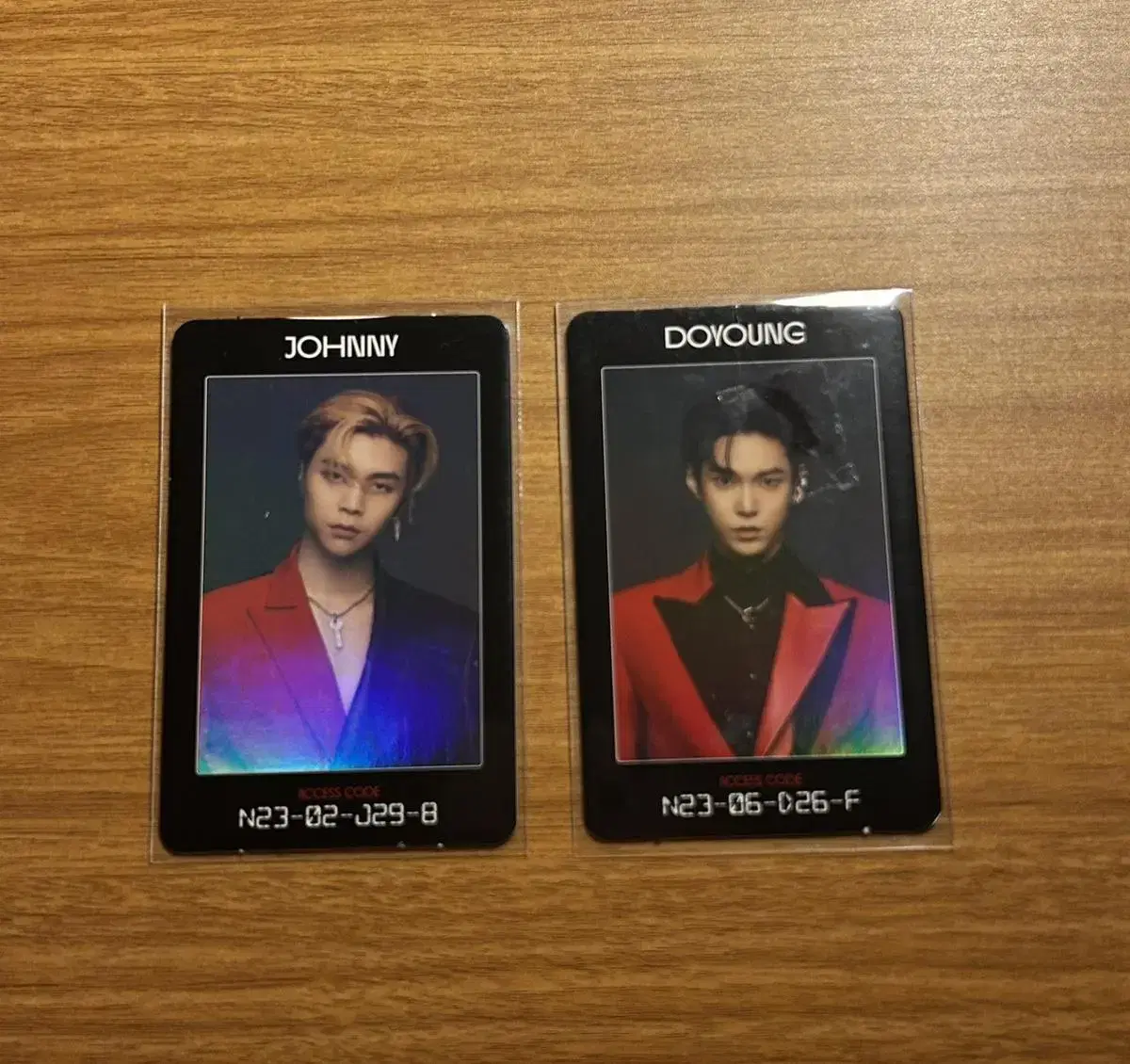 Arrival Access Card johnny,doyoung wts