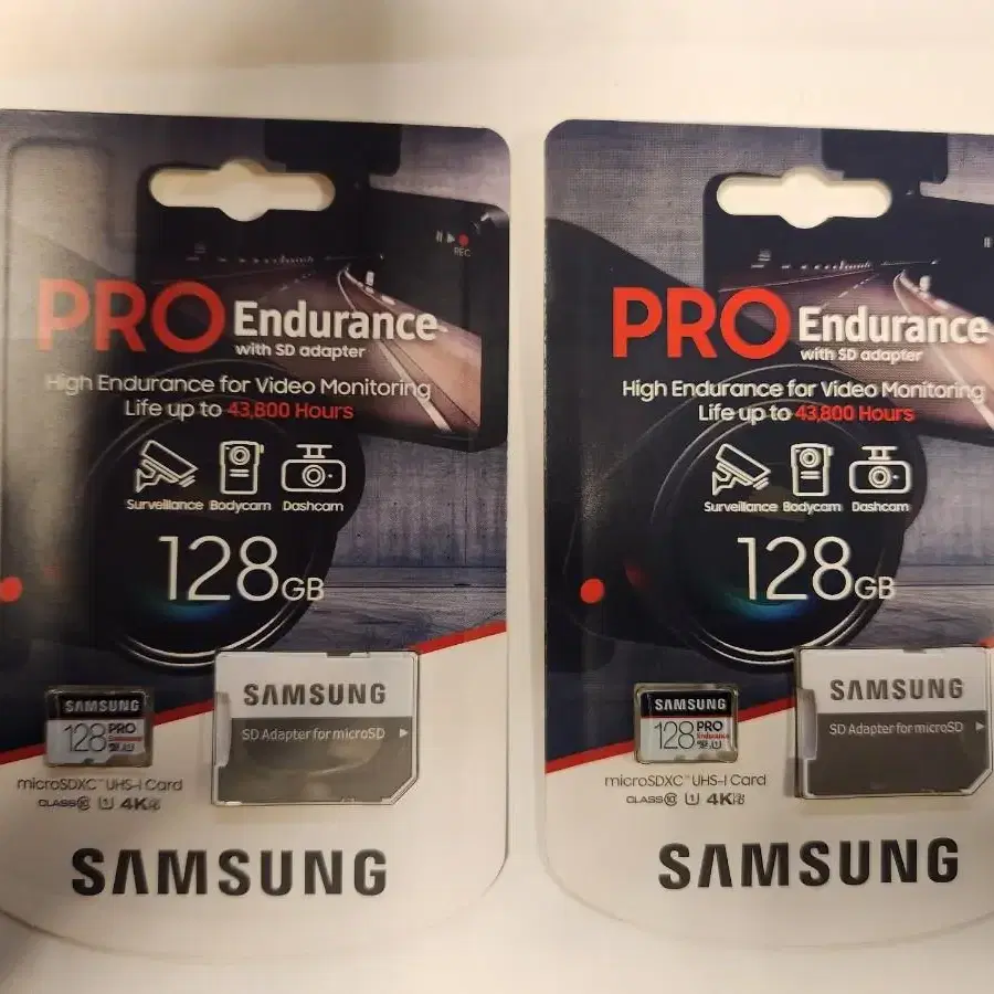 삼성 micro SD PRO Endurance 128G 2개 팔아요