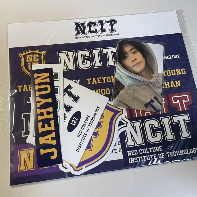 엔시티 nct 127 ncit 리무버블 데코 스티커 재현 포카