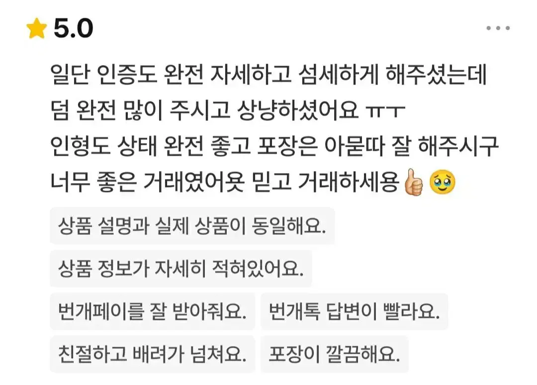 심똥호랭이자윤 상점 후기